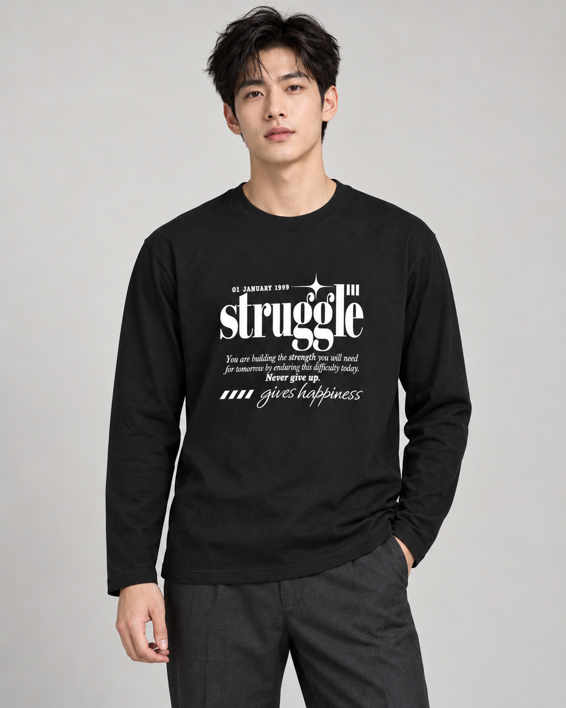 Men's Full Sleeve T-Shirt