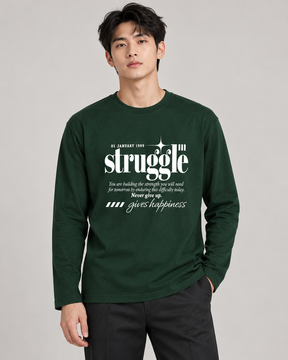 Men's Full Sleeve T-Shirt